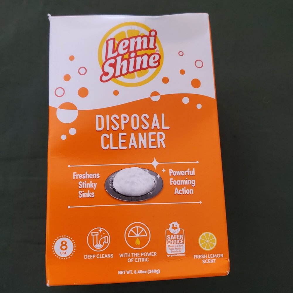 Lemi Sine Disposal Cleaner 8 uses, New 1 Box